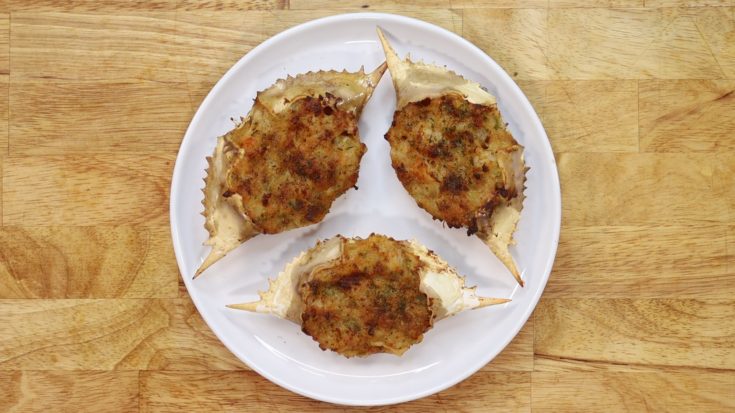 Seafood Stuffed Crab